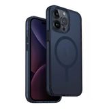 İphone 15 Pro Uyumlu Kılıf Lifepro Xtreme Serisi Airlite™/ Magsafe Özellikli (Magclick™) Kapak Smoke Blue