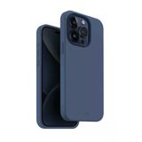 İphone 15 Pro Uyumlu Kılıf Lino Hue Serisi Magsafe Özellik (Magclick™) Hibrit Silikon (Silicore™) Deep Blue