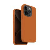 İphone 15 Pro Uyumlu Kılıf Lino Hue Serisi Magsafe Özellik (Magclick™) Hibrit Silikon (Silicore™) Lino Orange