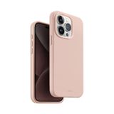 İphone 15 Pro Uyumlu Kılıf Lino Hue Serisi Magsafe Özellik Magclick Hibrit Silikon Silicore Pink