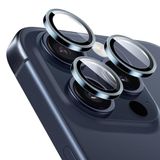 iPhone 15 Pro/iPhone 15 Pro Max Raze Metal Kamera Lens Koruyucu Lacivert