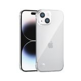 iPhone 15 Uyumlu Kamera Korumalı Yanları Açık Sararmaz Sert Mika Şeffaf Kılıf