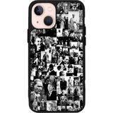 iPhone 15 Uyumlu Mustafa Kemal Ataturk Tasarımlı Glossy Premium Kılıf - Siyah - Atatürk-285