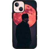 iPhone 15 Uyumlu Mustafa Kemal Ataturk Tasarımlı Glossy Premium Kılıf - Siyah - Atatürk-290