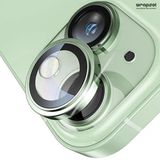 İphone 15 Yeşil Kamera Lens Koruyucu Kolay Uygulama Aparatlı