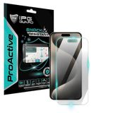 iPhone 16-15 Serisi için 9H Nano IPG ProActive Ekran Koruyucu, Pürüzsüz Cam Bitiş, Ultra Duyarlı Dokunmatik Hassasiyet (iPhone 15 Pro Max)
