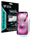 iPhone 16-15 Serisi için 9H Nano IPG ProActive Ekran Koruyucu, Pürüzsüz Cam Bitiş, Ultra Duyarlı Dokunmatik Hassasiyet (iPhone 16 Plus)