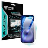 iPhone 16-15 Serisi için 9H Nano IPG ProActive Ekran Koruyucu, Pürüzsüz Cam Bitiş, Ultra Duyarlı Dokunmatik Hassasiyet (iPhone 16)