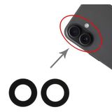 İphone 16 / 16 Plus İçin 2'Si 1 Arada Arka Kamera Lensi Kamera Lens Camı