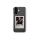 iPhone 16 ile Uyumlu Harry Potter Minimalist Poster Tasarım Baskılı Şeffaf Kılıf