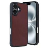 İphone 16 Kılıf Aras Deri Kapak - Bordo