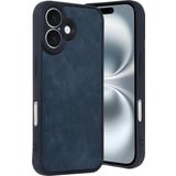 İphone 16 Kılıf Aras Deri Kapak - Lacivert