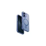 İphone 16 Kılıf Combat Serisi Üç Katmanlı Magsafe Özellikli (Magclick™) Koruyucu Kılıf Blue