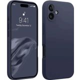 İphone 16 Kılıf First Silikon - Lacivert