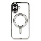 İphone 16 Kılıf Kross Magneticsafe Kapak - Gümüş