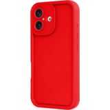 İphone 16 Kılıf Viera Silikon - Kırmızı