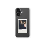 iPhone 16 Plus ile Uyumlu Legend Tom Hardy Poster Tasarım Baskılı Şeffaf Kılıf