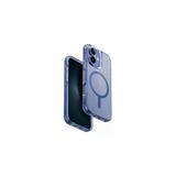 İphone 16 Plus Kılıf Combat Serisi Üç Katmanlı Magsafe Özellikli (Magclick™) Koruyucu Kılıf Blue