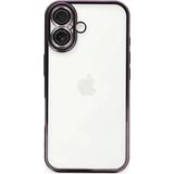 iPhone 16 Plus Kılıf Razer Lensli Silikon - Mor