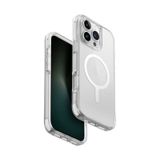 İphone 16 Pro Kılıf Combat Serisi Üç Katmanlı Magsafe Özellikli (Magclick™) Koruyucu Kılıf Clear