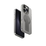 Iphone 16 Pro Kılıf Heldro Max Serisi Magsafe Özellikli (Magclick™) Tutma Bandı (Flexgrip™) Grey
