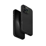İphone 16 Pro Kılıf Lyden Serisi Deri Kaplama Magsafe Özellikli (Magclick™) Premium Kılıf Black