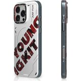 iPhone 16 Pro Kılıf Magsafe Özellikli Airbagli Çift Katmanlı Youngkit Future Serisi Kapak Kırmızı