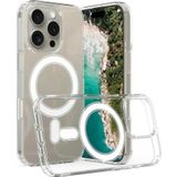 İphone 16 Pro Kılıf Magsafe Özellikli Şeffaf Silikon Kapak