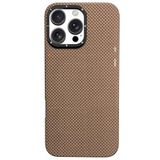 iPhone 16 Pro Max için Magsafe İle Uyumlu Kılıf Uyumlu Aramid Fiber Youngkit 1500d Kevlar Extreme Wing Titanyum-gold