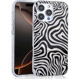 İphone 16 Pro Max Kılıf Magsafe Şarj Özellikli Leopar Desenli Jago Kılıf
