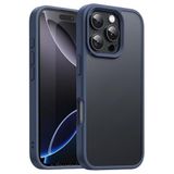 İphone 16 Pro Max Kılıf Mat Smoth Touch Kamera Yükseltili Metal Çerceve Hassas Butonlu Premium Kapak
