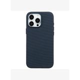 iPhone 16 Pro Max Mavi Renk Gizli Magsafe Destekli Mikro Kabartma Dokulu Premium Kılıf