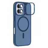İphone 16 Standguard Magsafe Kılıf + Lens Koruma Gece Mavisi