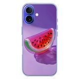 İphone 16 Uyumlu Karpuz Jelibon Baskılı Silikon Kılıf