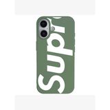 iPhone 16 Yeşil Lansman Sup Tasarımlı Renkli Silikon Kılıfı