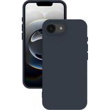 iPhone 16E Kılıf Kamera Korumalı Silikon Rubber Arka Kapak - Lacivert