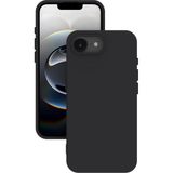 iPhone 16E Kılıf Kamera Korumalı Silikon Rubber Arka Kapak - Siyah