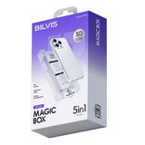 İphone 17 Air Bilvis 5In1 3D Magic Cam Ekran Koruyucu - Siyah