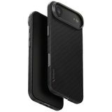 İphone 17 Air Keva Edge Slim Karbon Kılıf Armaid Fiber Magsafe Özellikli (Magclick™) Premium Kapak Lacivert