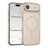 İphone 17 Air Kılıf Znth M-Safe Şarj Özellikli Kamera Korumalı Formen Kapak - Gold