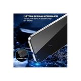 iPhone 17 Air Max Uyumlu Uygulama Aparatlı Full Antistatic Cover HD Cam Ekran Koruyucu