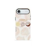 İphone 17 Air Vorian Çift Katmanlı Kılıf Coconut Summer Notes