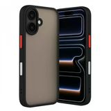 İphone 17 Kılıf Montreal Silikon Kapak - Siyah
