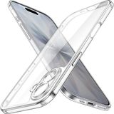 iPhone 17 Kılıf Renksiz Şeffaf Kamerası Full Korumalı Yumuşak Darbe Emici Ince Esnek Silikon Kapak