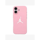 iPhone 17 Pembe Lansman Renkli Silikon Premium Basketbol Kılıf