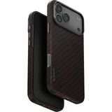 Iphone 17 Pro Keva Edge Slim Karbon Kılıf Armaid Fiber Magsafe Özellikli (Magclick™) Premium Kapak - Turuncu