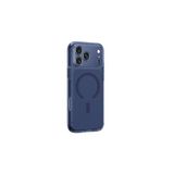 İphone 17 Pro Kılıf M-Safe Uyumlu Kamera Korumalı Minimal Lens Serisi Kapak Mavi