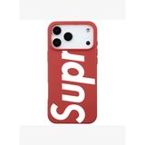 iPhone 17 Pro Kırmızı Lansman Sup Tasarımlı Renkli Silikon Kılıfı