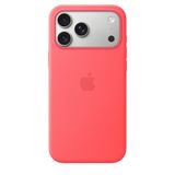 iPhone 17 Pro Max için MagSafe özellikli Silikon Kılıf – Parlak Guava