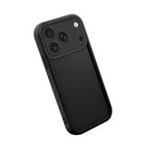 iPhone 17 Pro Max ile Uyumlu Desenli Yüksek Kalite Siyah Silikon Kılıf Kamera Korumalı Düşmeye Dayanıklı Kapak Telefon Kılıfı